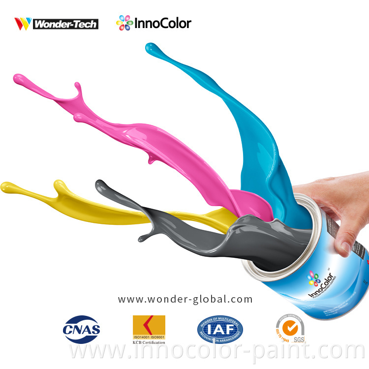 Chinese Suppler Mirror Effect Polyester Putty Car Paint Body Filler Hardener Acrylic Auto Paint